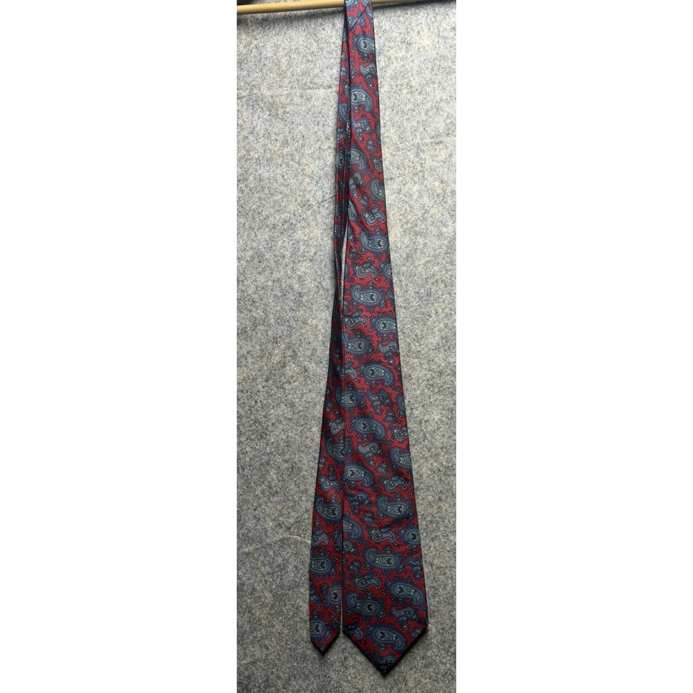 NeckTie‎ Red Cashmere Color Men's Neck Tie